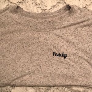 Cute “Peachy” Brandy Melville T-Shirt!